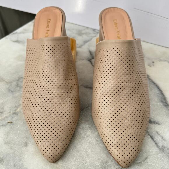 Ethan Valdes Vancouver Mules Womens Size US 9.5 Mink European Summer Office - Picture 5 of 14